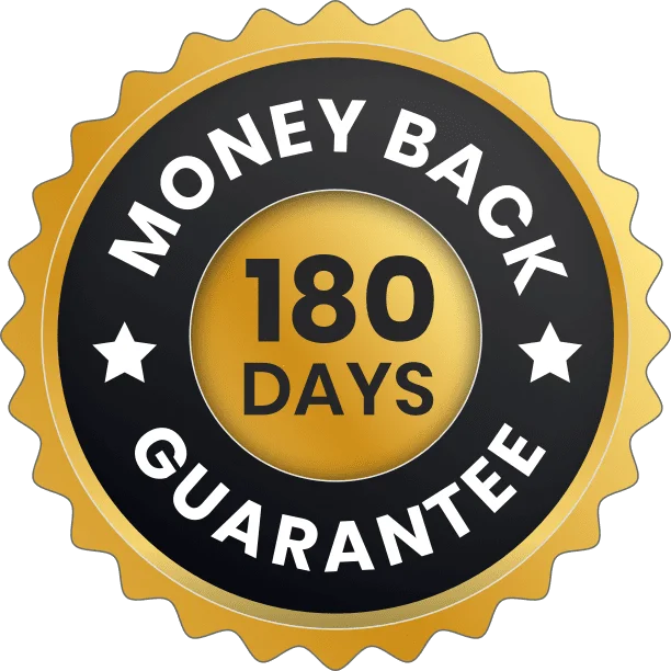 TestoTonic TestoTonic 180-Day Money Back Guarantee